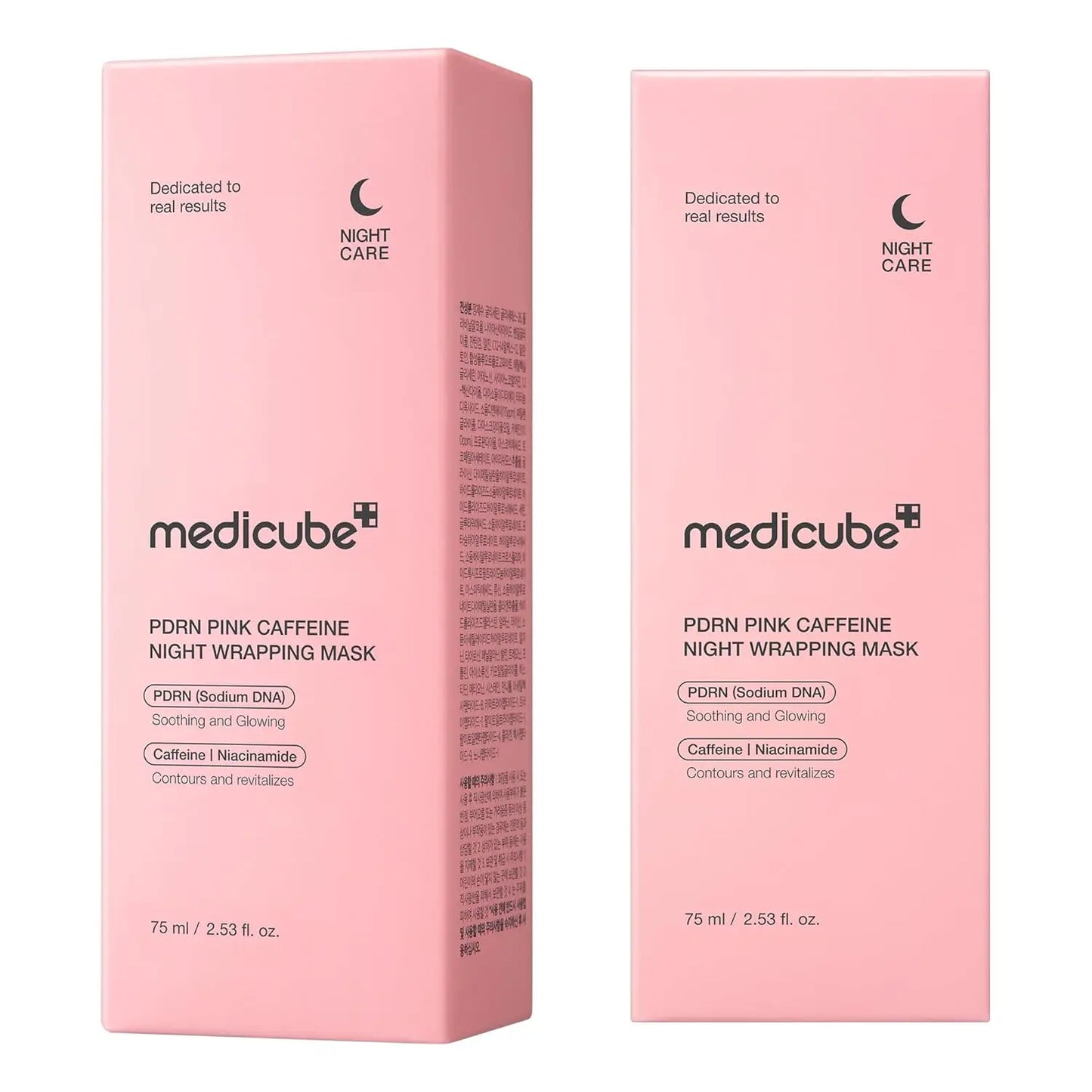 Medicube Wrapping Mask PD RN Caffeine Overnight Peel off Facial Mask Hydration Caffeine Glass Skin Face Korean Skin Care