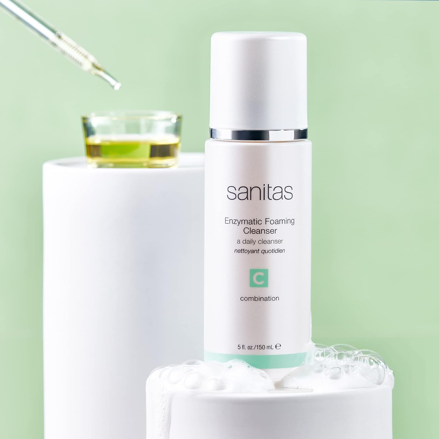 Enzymatic Foaming Cleanser, Pore Refining Cleanser, 5 Oz | Pore Refining Cleanser, Fruit Enzymes