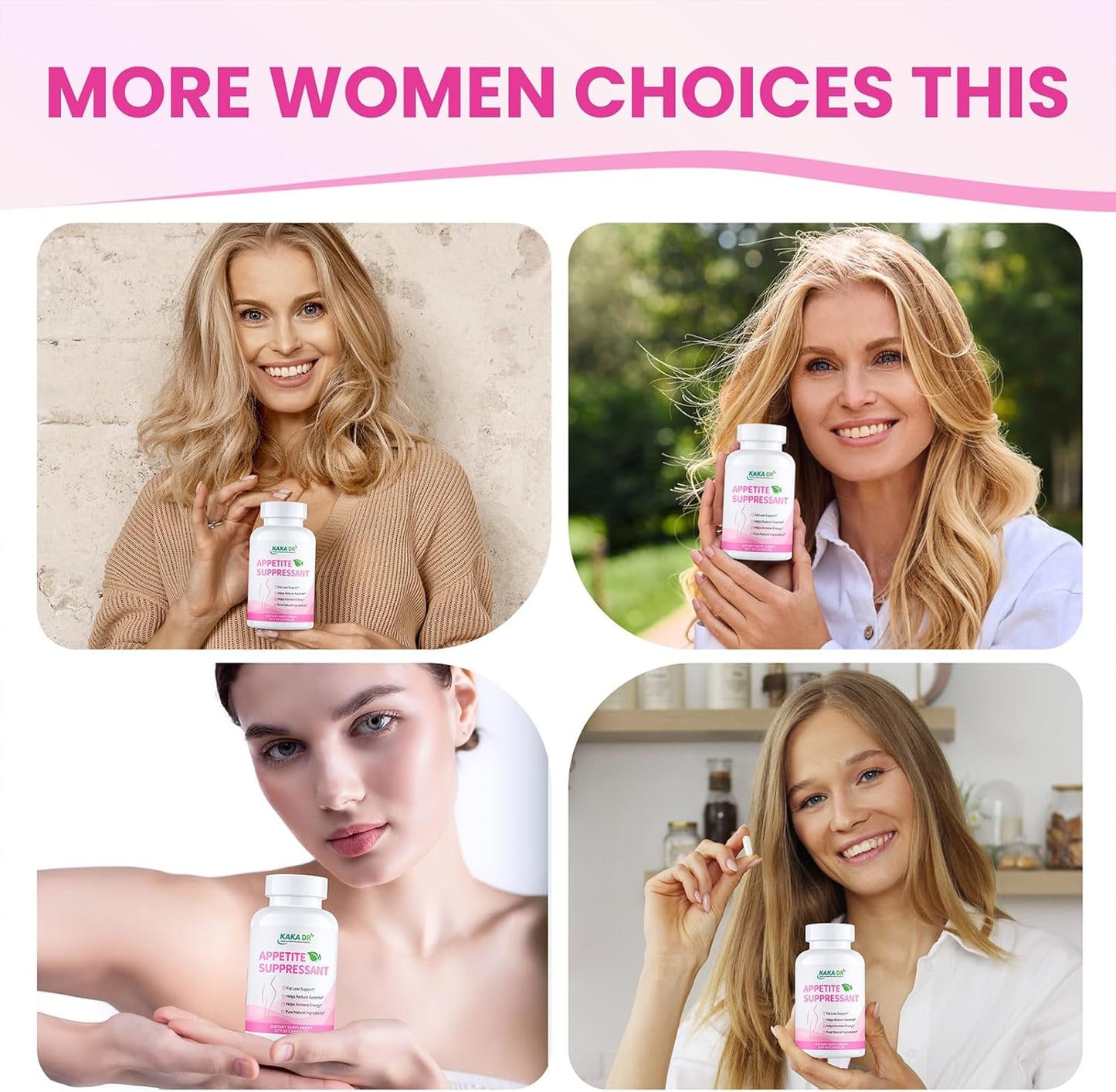 Appetite Suppressant Weight Loss Pills for Women - New Belly Fat Burner for Women | Metabolism Booster, Carb Blocker, Burn Fat 24/7 | 3Rd Party Tested Extra Strength Weight Loss Diet (60 Pills)