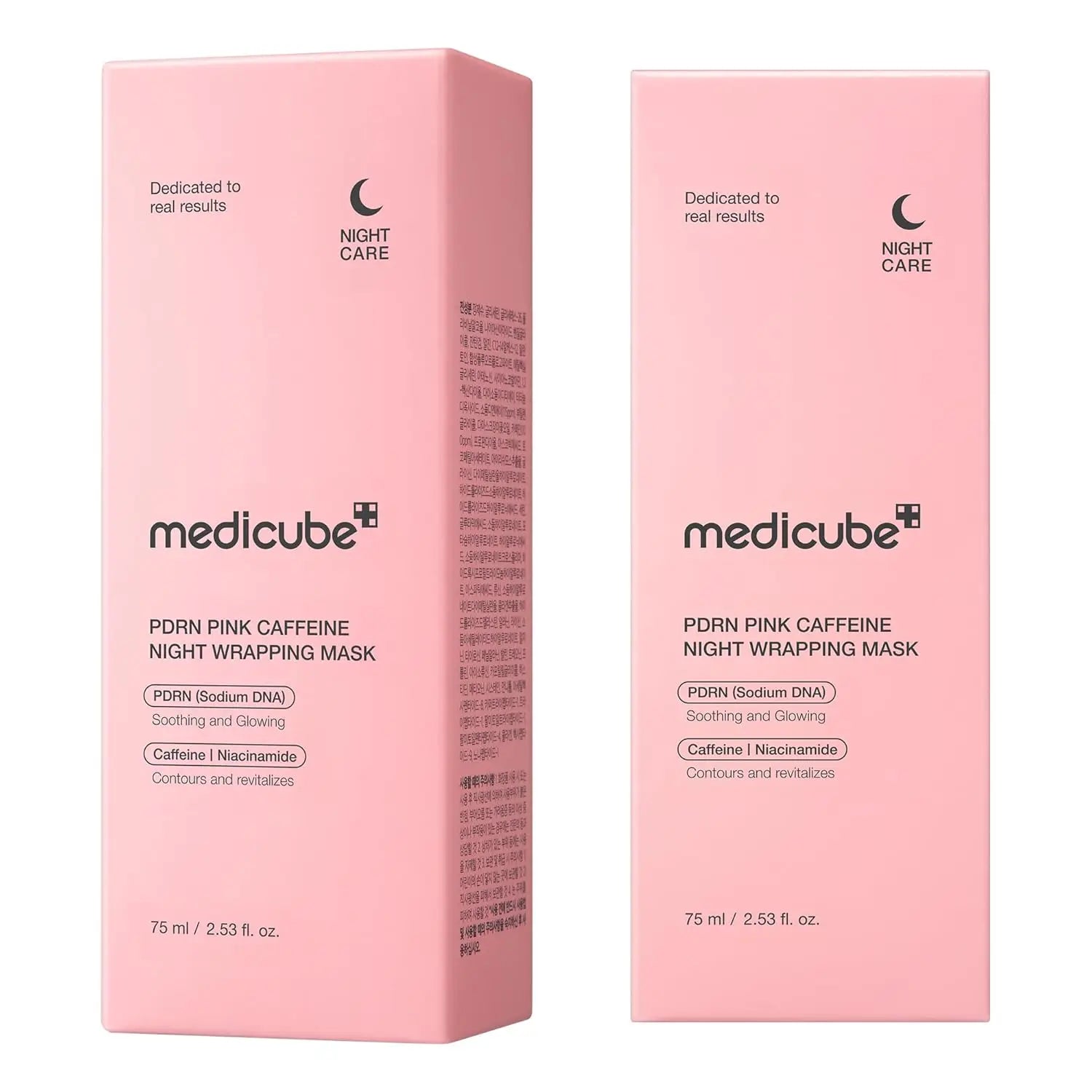 Medicube Wrapping Mask PD RN Caffeine Overnight Peel off Facial Mask Hydration Caffeine Glass Skin Face Korean Skin Care